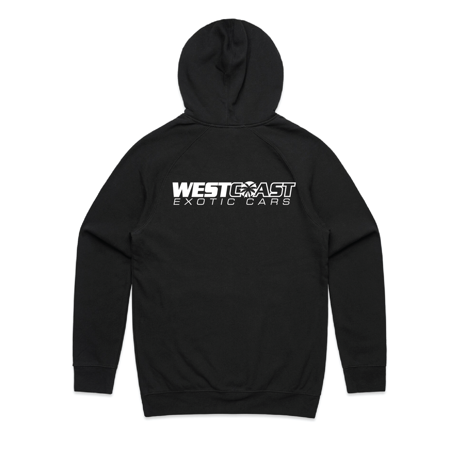 West Coast Exotic Cars Palm Hoodie - Black