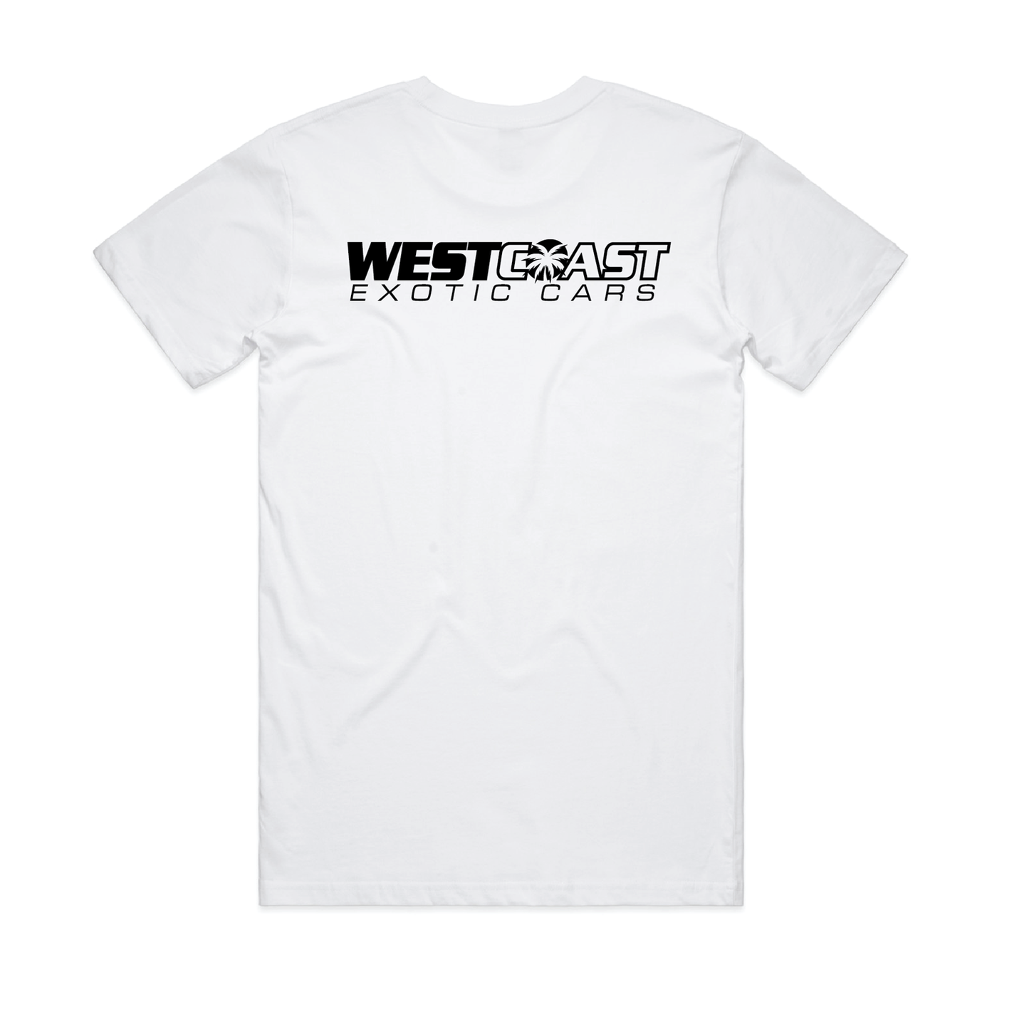 West Coast Exotic Cars Palm T-Shirt - White