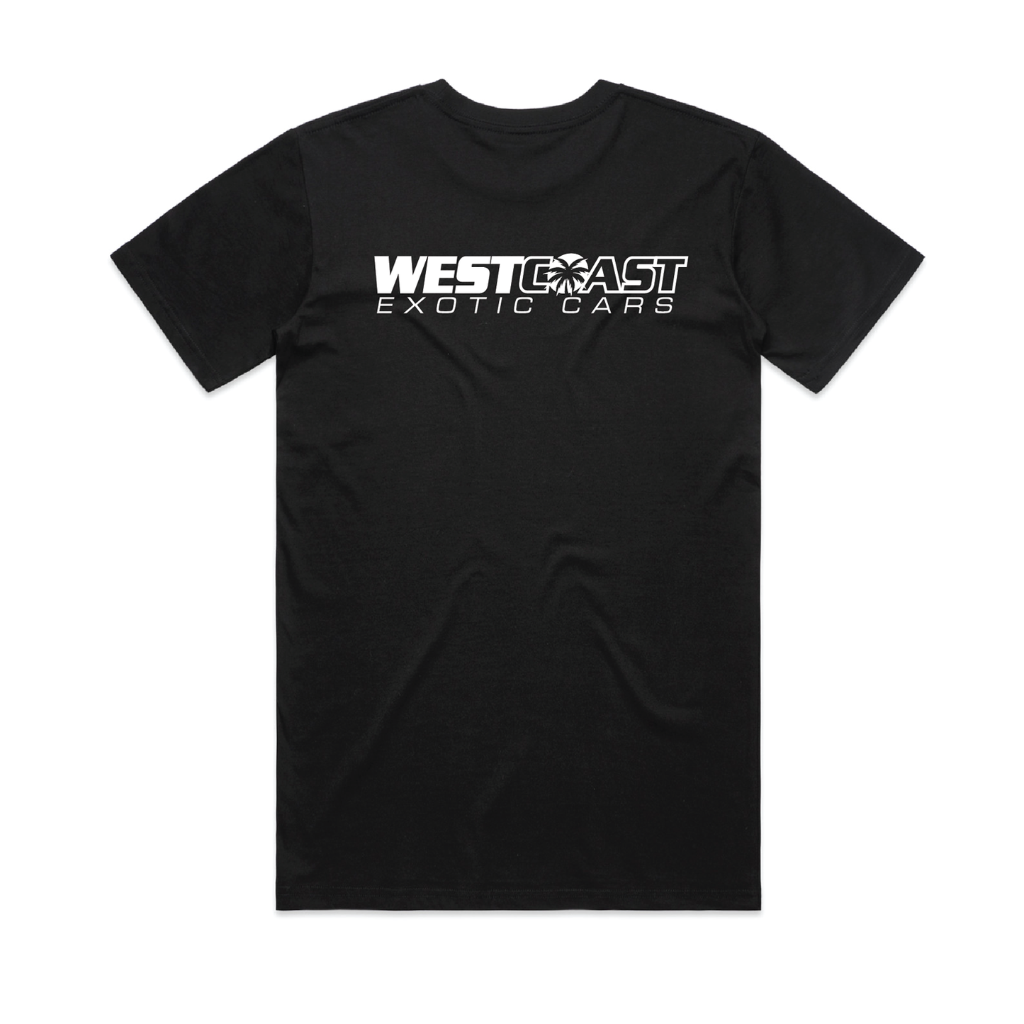 West Coast Exotic Cars Palm T-Shirt - Black